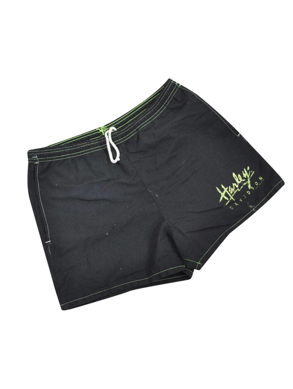 Vintage Harley Davidson Motorcycle Black 90s 80s Shorts Size Small (30-31)